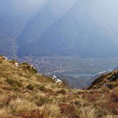 vallagarina presso ala autunno nebbia