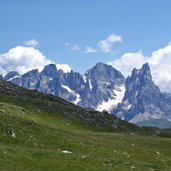 gruppo pale di san martino con cimon