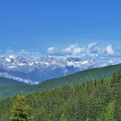 vista su dolomiti di brenta