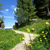 obereggen weg bei oberholz huette