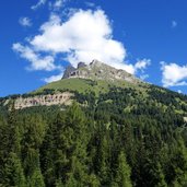 catinaccio con roda di vael da passo di costalunga