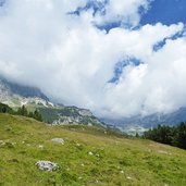 sentiero per malga senaso