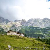 rifugio cacciatore valle di ambiez