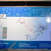 TM Area sciistica Lavaze Oclini fondo inverno mappa piste fondo