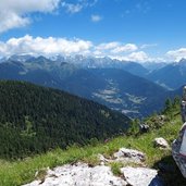 vista su canal san bovo e pale di san martino