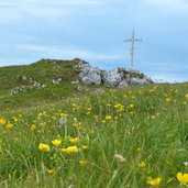 cima monte biaena croce di vetta