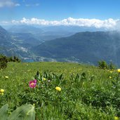 valle dei laghi dal monte casale