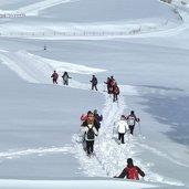 ciaspole presso malga zonta