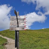 giogo di fassa segnavia