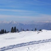 folgaria vista verso sudovest inverno