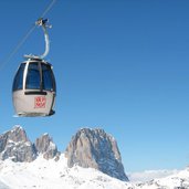 Skigebiet Sellaronda Sellarunde Fassa Canazei Sassolungo