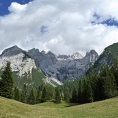 vista bregn de l ors verso dolomiti di brenta