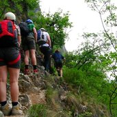 Via ferrata Burrone Giovanelli