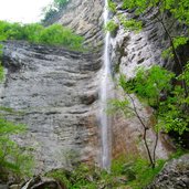 Via ferrata Burrone Giovanelli Wasserfall