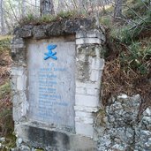 rovereto strada degli artiglieri memoria caduti