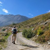 sentiero verso malga bordolona di sopra