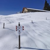 segnavia lago di calaita inverno