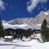 rifugi a gardeccia val vajolet inverno