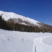 percorso pedonale invernale calaita