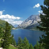 lago di fedaia e marmolada