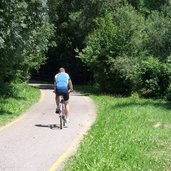 ciclista val di sole in bicicletta