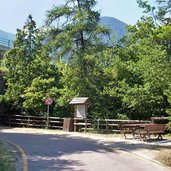 ponte mostizzolo inizio pista ciclabile val di sole