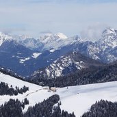 passo brocon e dolomiti pale di san martino inverno