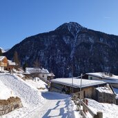 campitello di fassa localita fossel inverno