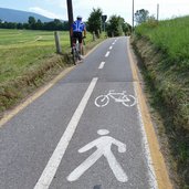 pista ciclabile val di non presso fondo