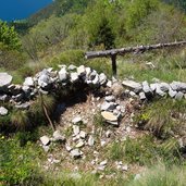 postazione linea fronte grande guerra ledro costa di salo