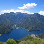 lago di ledro dall alto