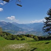 vista su brentonico e vallagarina