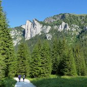 valle san nicolo sentiero e rocce maerins