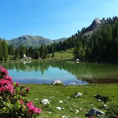 lagusel lago in valle san nicolo