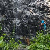 Cascata lungo il sentiero