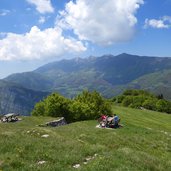 postemon e vette del monte baldo viste da corno della paura fr