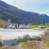 sentiero marocche di dro parcheggio presso drena