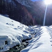 Torrente Meledrio inverno