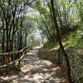 sentiero del ponale a nord di pregasina