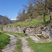 sentiero di san vili presso stenico