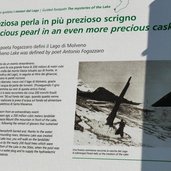 tavole info sul lago di molveno