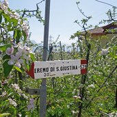 sentiero per forra eremo santa giustina