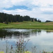 golf campo carlo magno laghetto