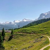 Malga Tuena e cime di Brenta