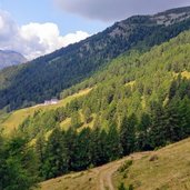 Vista di Malga Mondent