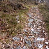 sentiero per val giumella ledro