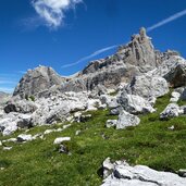 panorama dal sentiero dolomiti di brenta e adamello presanella fr