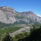 vista su marocche di dro