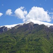 vista dal dos croz sul monte bondone