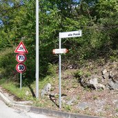 sentiero da lago di cavedine a drena